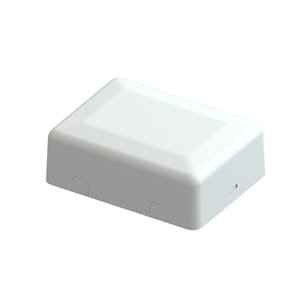 Koblingsboks hvit IP20 100x75x35 snapplokk