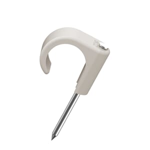 Temo klips 18-22 grå UV resistant syrefast stift  50 stk.