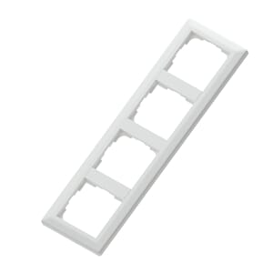 Bryter ramme 5-veis Euro classic polarhvit RS